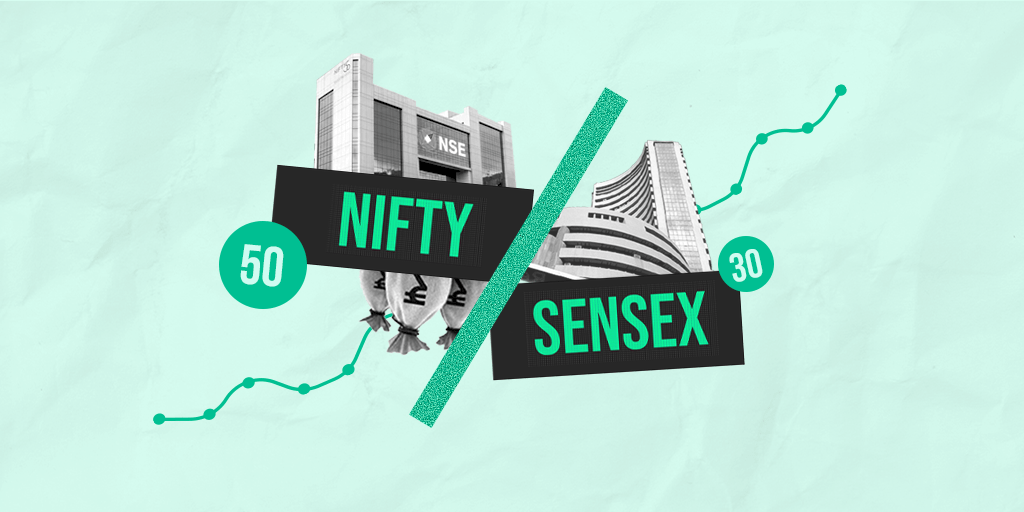 What is nifty and sensex?