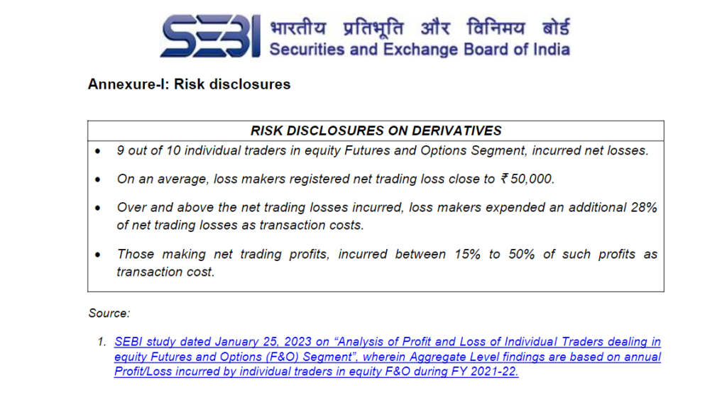 Sebi-on-options-trading